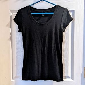 EUC 🚨 LAST CHANCE 🚨 Cynthia Rowley Plain Black Tee